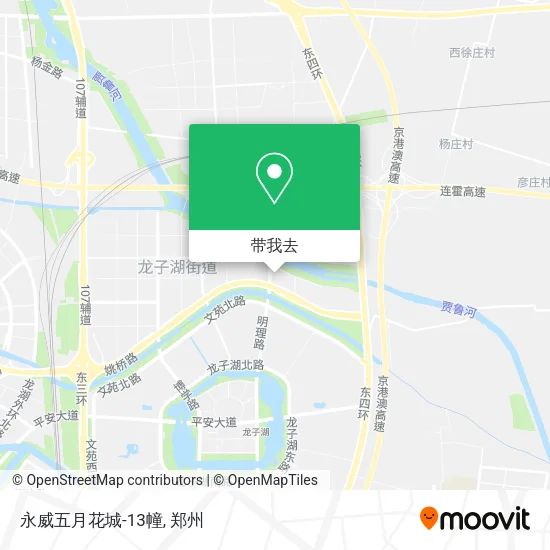 永威五月花城-13幢地图