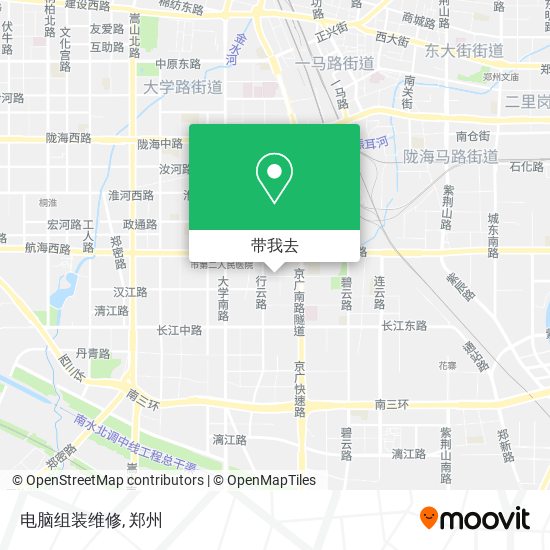 电脑组装维修地图