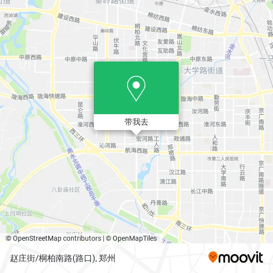 赵庄街/桐柏南路(路口)地图