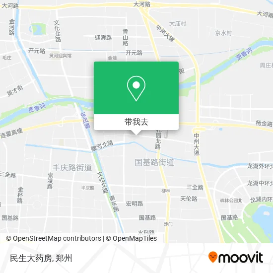 民生大药房地图