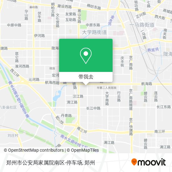 郑州市公安局家属院南区-停车场地图