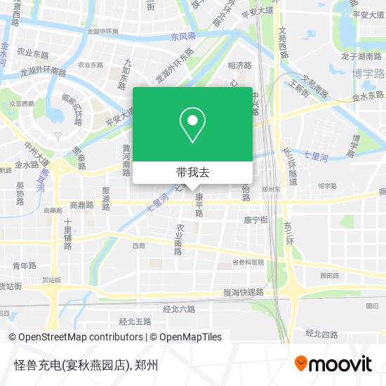 怪兽充电(宴秋燕园店)地图