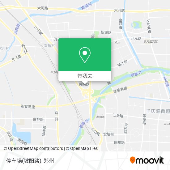 停车场(坡阳路)地图