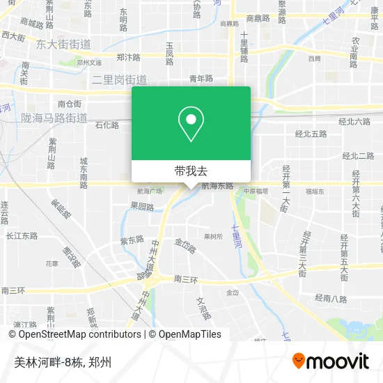 美林河畔-8栋地图