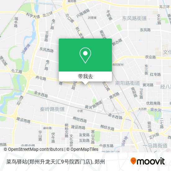 菜鸟驿站(郑州升龙天汇9号院西门店)地图