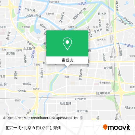 北京一街/北京五街(路口)地图