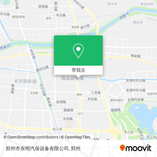郑州市东明汽保设备有限公司地图