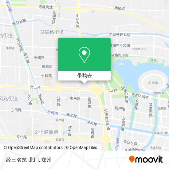 经三名筑-北门地图