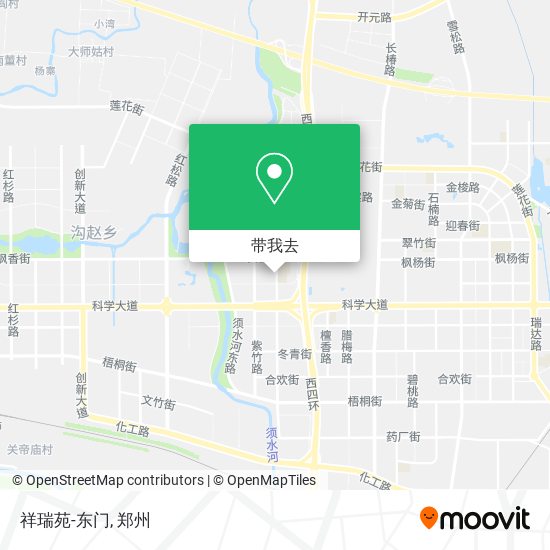 祥瑞苑-东门地图