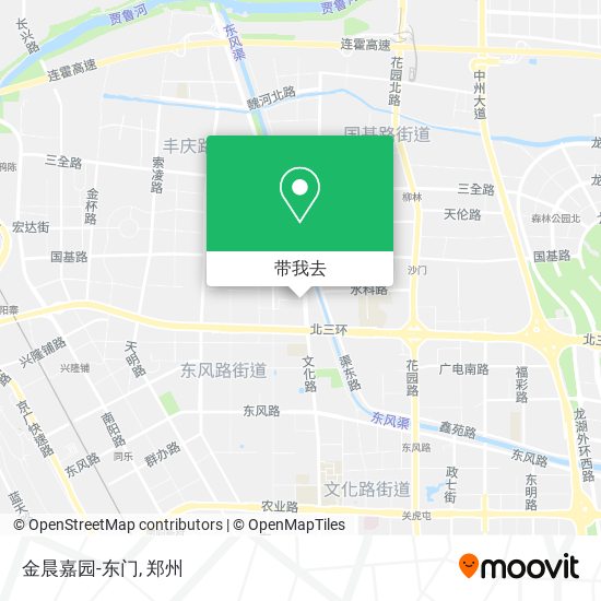 金晨嘉园-东门地图