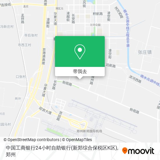 中国工商银行24小时自助银行(新郑综合保税区K区)地图