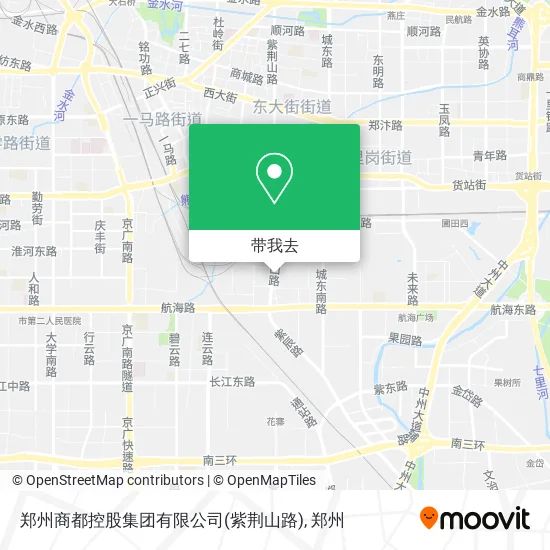 郑州商都控股集团有限公司(紫荆山路)地图