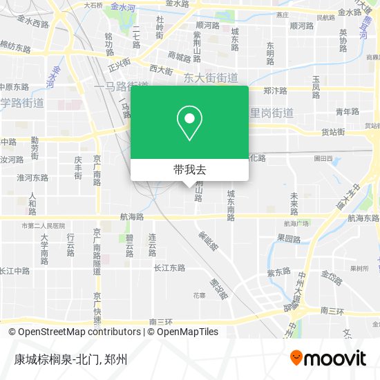 康城棕榈泉-北门地图