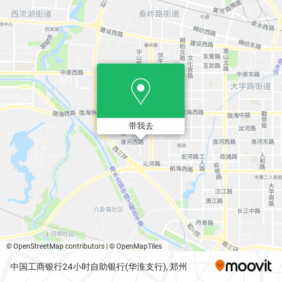 中国工商银行24小时自助银行(华淮支行)地图