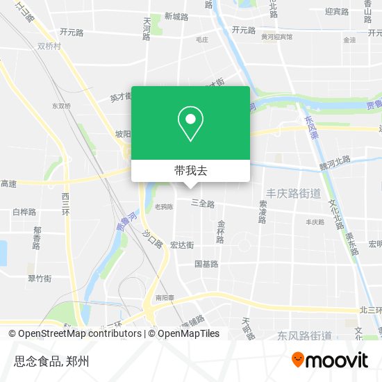 思念食品地图