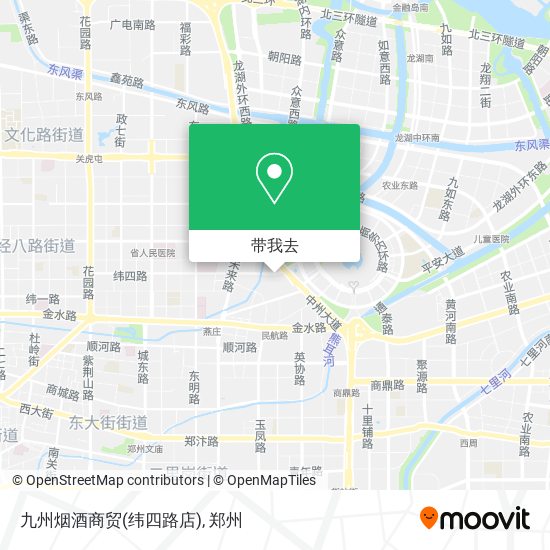 九州烟酒商贸(纬四路店)地图