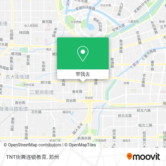 TNT街舞连锁教育地图