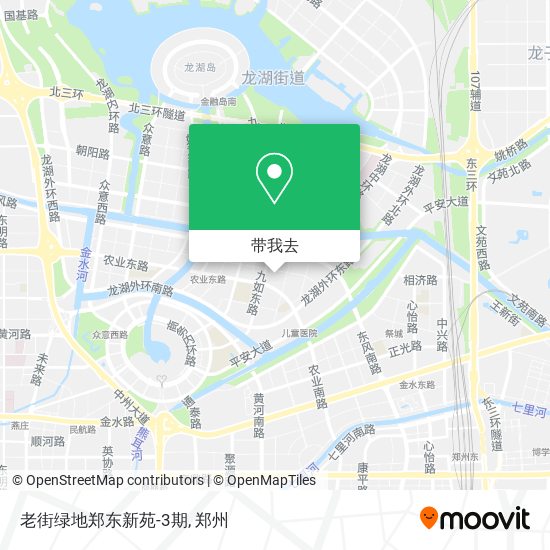 老街绿地郑东新苑-3期地图