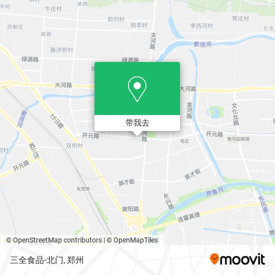 三全食品-北门地图