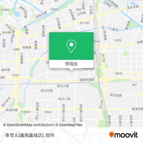 香雪儿(鑫苑鑫城店)地图