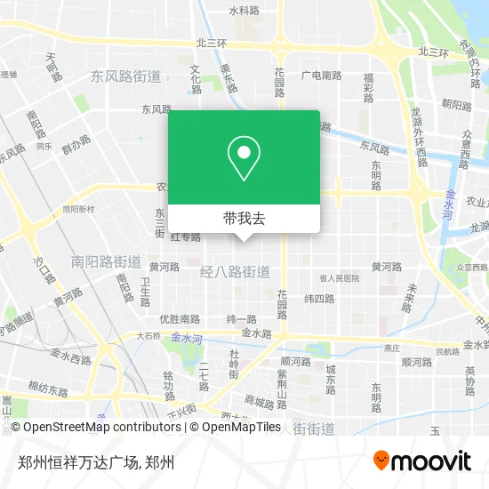 郑州恒祥万达广场地图