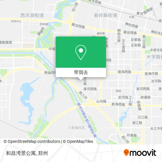 和昌湾景公寓地图