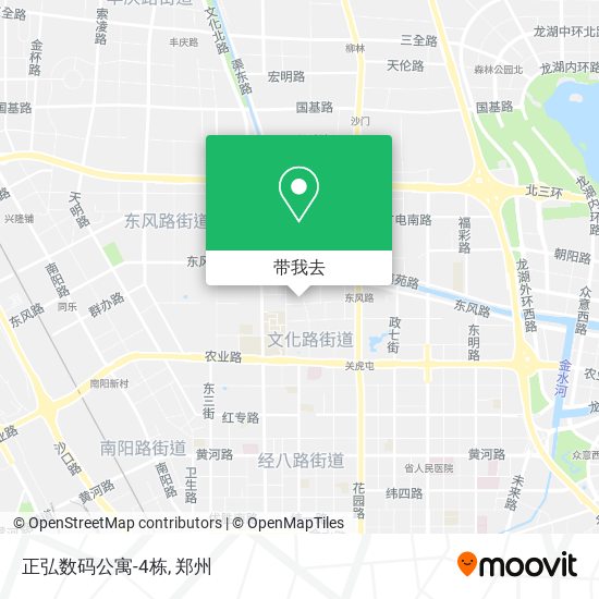 正弘数码公寓-4栋地图