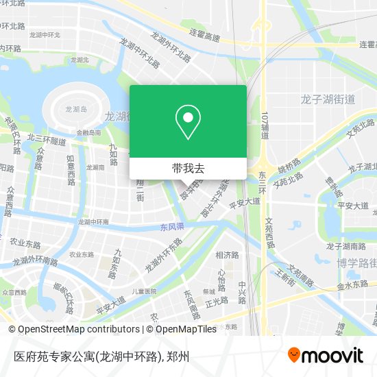 医府苑专家公寓(龙湖中环路)地图
