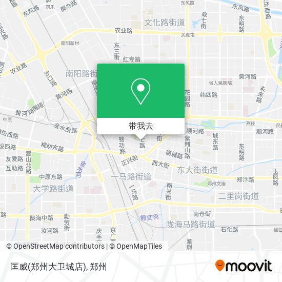 匡威(郑州大卫城店)地图