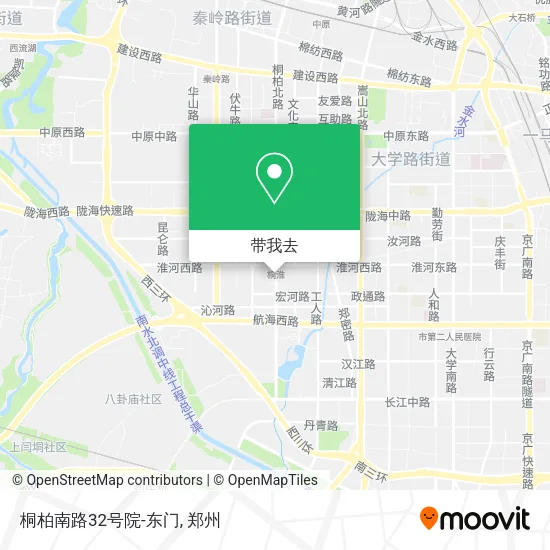 桐柏南路32号院-东门地图