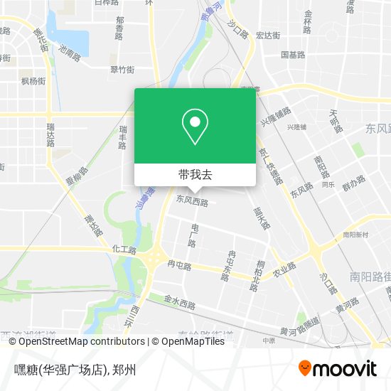 嘿糖(华强广场店)地图