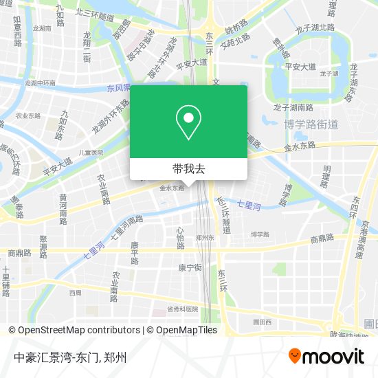 中豪汇景湾-东门地图