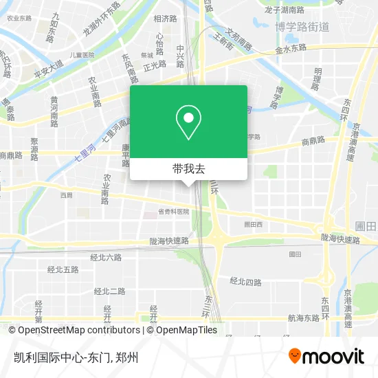 凯利国际中心-东门地图