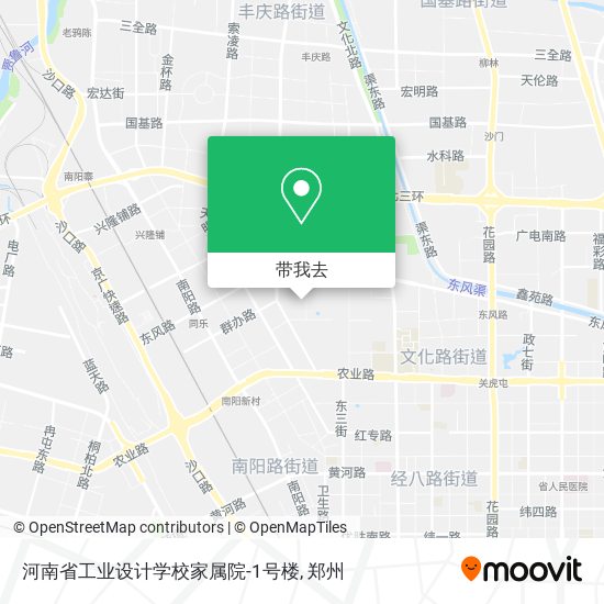 河南省工业设计学校家属院-1号楼地图