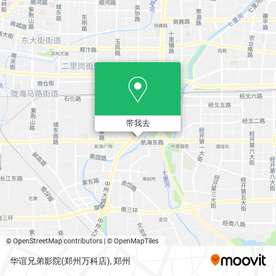 华谊兄弟影院(郑州万科店)地图