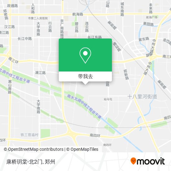 康桥玥棠-北2门地图