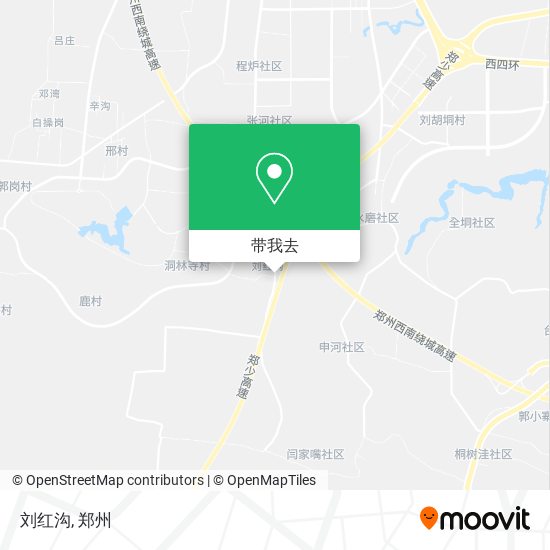 刘红沟地图
