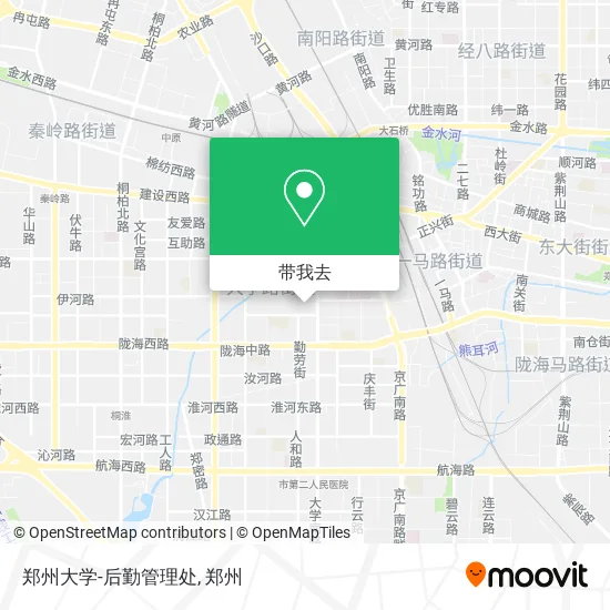 郑州大学-后勤管理处地图