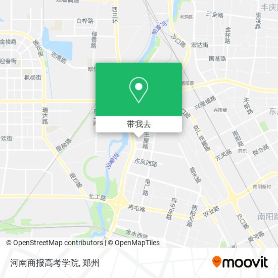 河南商报高考学院地图