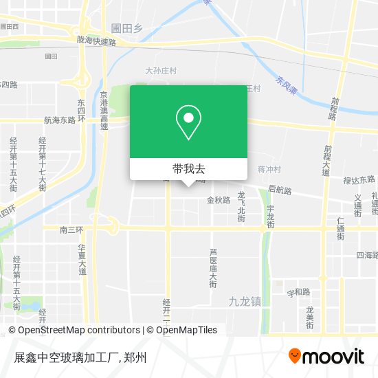 展鑫中空玻璃加工厂地图