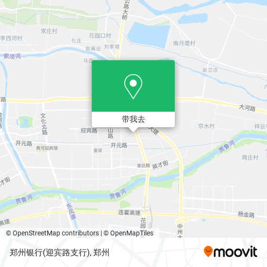 郑州银行(迎宾路支行)地图