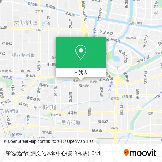 挚选优品红酒文化体验中心(曼哈顿店)地图