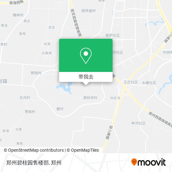 郑州碧桂园售楼部地图