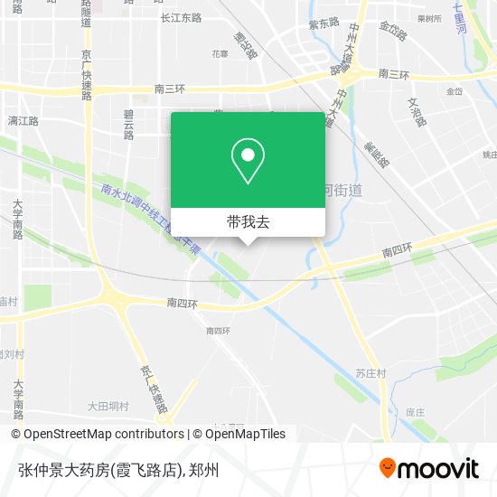张仲景大药房(霞飞路店)地图