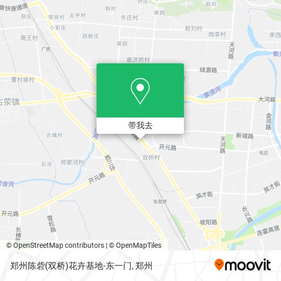 郑州陈砦(双桥)花卉基地-东一门地图