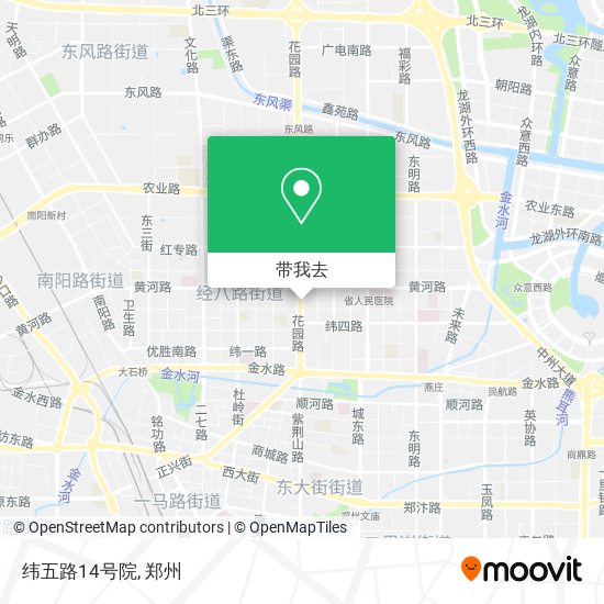 纬五路14号院地图