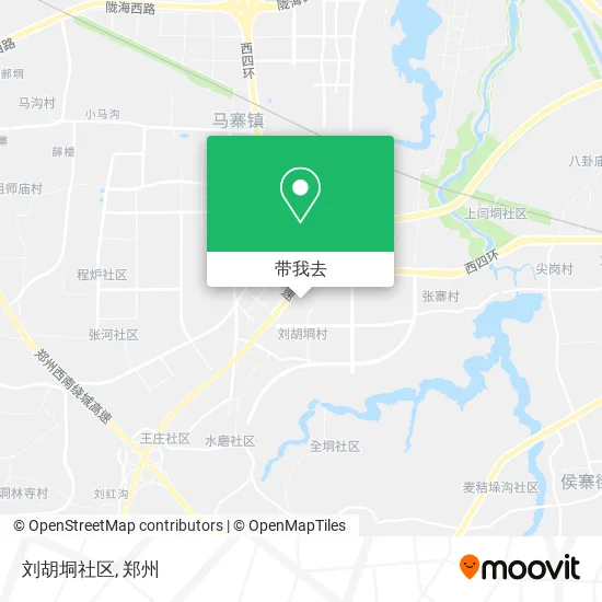 刘胡垌社区地图