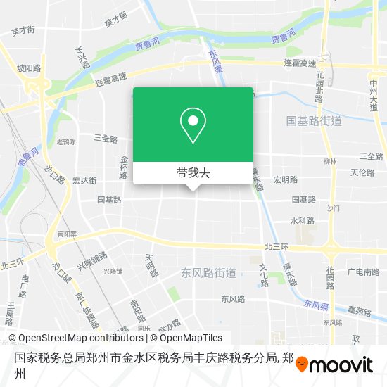 国家税务总局郑州市金水区税务局丰庆路税务分局地图
