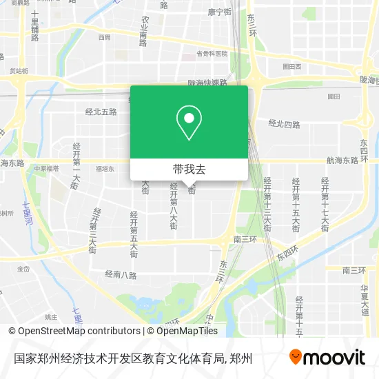 国家郑州经济技术开发区教育文化体育局地图