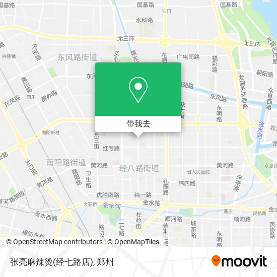 张亮麻辣烫(经七路店)地图